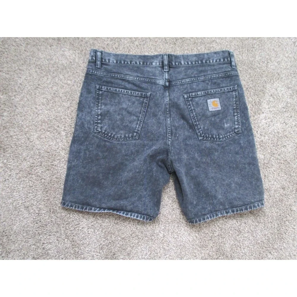 Carhartt WIP jean shorts mens 34 9